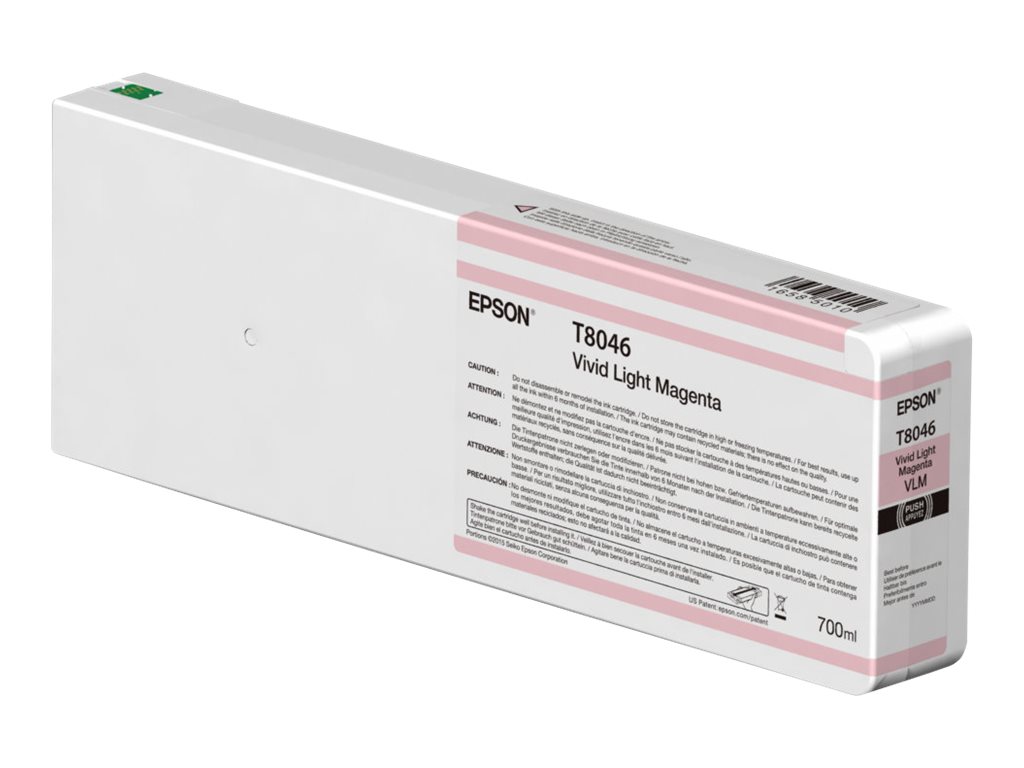 Epson T8046 - 700 ml - Vivid Light Magenta