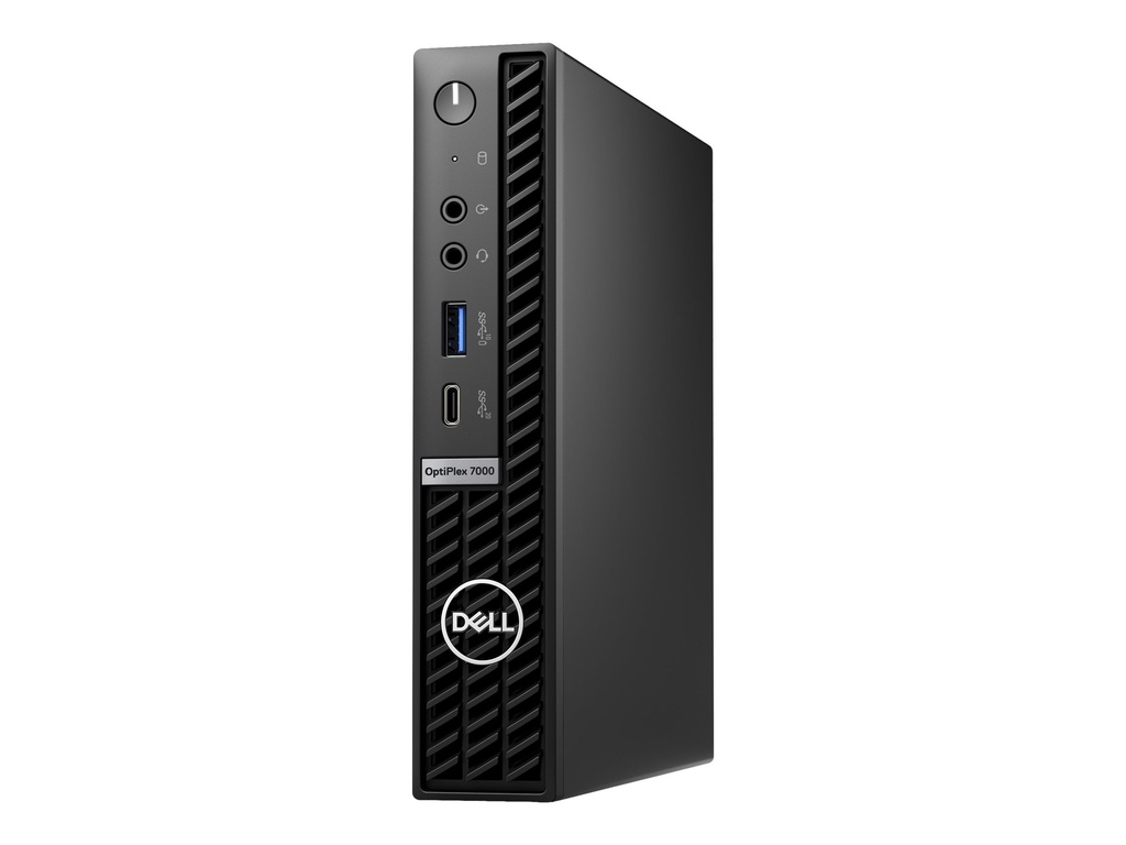 Dell OptiPlex 7000 - Micro - Core i7 12700T / 1.4 GHz - vPro Enterprise - RAM 16 GB - SSD 512 GB - NVMe, Class 35 - UHD Graphics 770 - 1GbE, Bluetooth, Wi-Fi 6E - WLAN: Bluetooth, 802.11a/b/g/n/ac/ax (Wi-Fi 6E)