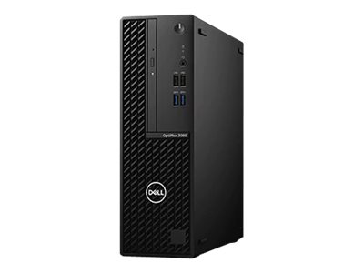 Dell OptiPlex 3080 - SFF - Core i5 10505 / 3.2 GHz - RAM 8 GB - SSD 512 GB - DVD-Writer - UHD Graphics 630 - 1GbE - Win 10 Pro 64-Bit - Monitor: keiner - Schwarz - BTS - mit 1 Year Basic Onsite (CH, AT, DE - 3 Years)