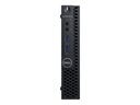 Dell OptiPlex 3070 - Micro - Core i5 9500T / 2.2 GHz - RAM 8 GB - SSD 256 GB - UHD Graphics 630 - 1GbE - WLAN: 802.11a/b/g/n/ac, Bluetooth 4.1 - Win 10 Pro 64-Bit - Monitor: keiner - Schwarz - BTS - mit 1 Year Basic Onsite (CH - 3 Years)
