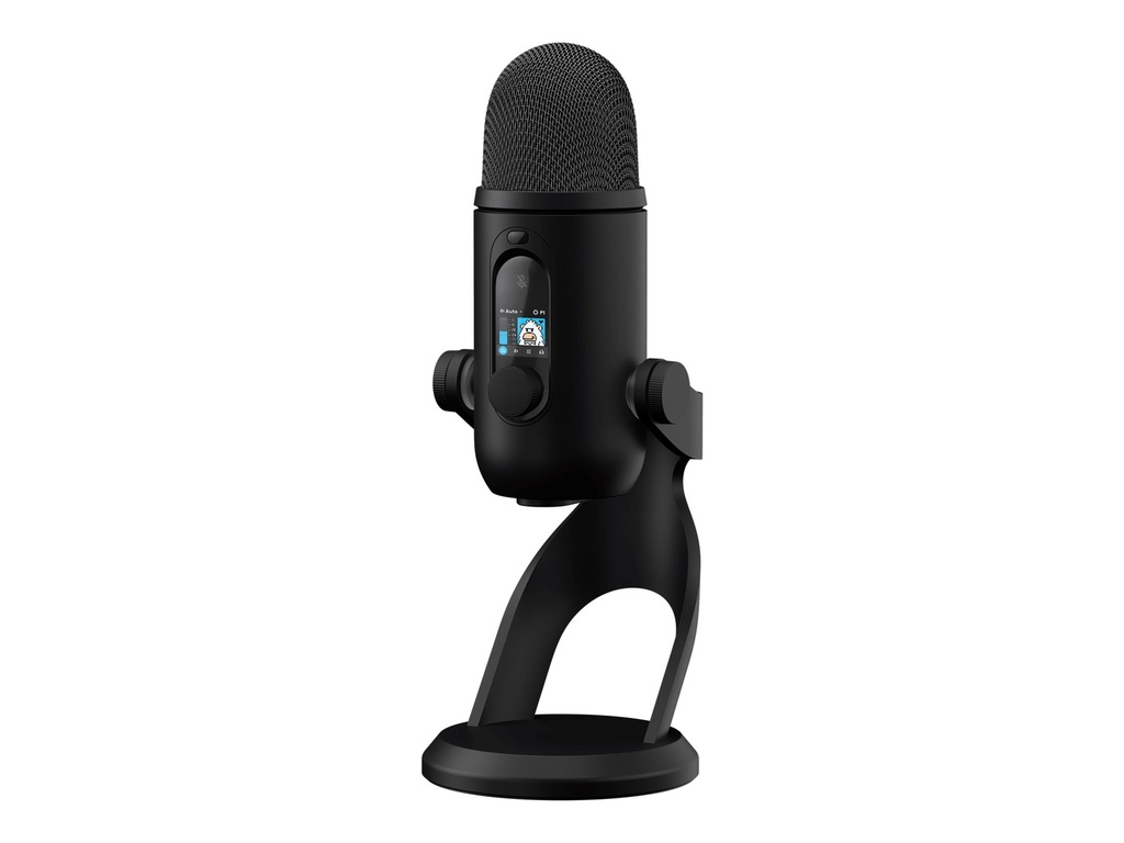 [988-000591] Logitech G Yeti 2 - Mikrofon - USB - Schwarz