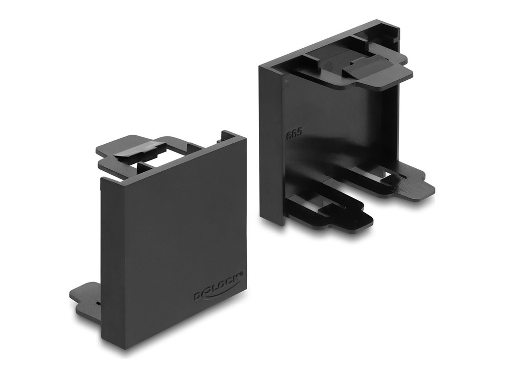 [81670] Delock Easy 45 - Abdeckung für Ausgänge - Modulplatte, 45 x 45 mm