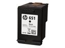 HP 651 - Schwarz - original - Ink Advantage