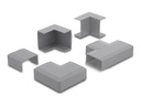 Delock Kabelkanalverbinder-Set - for 40 x 19 mm, 5 pcs