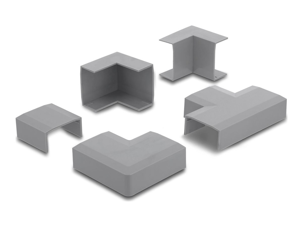 [22098] Delock Kabelkanalverbinder-Set - for 30 x 14 mm, 5 pcs
