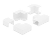 [22092] Delock Kabelkanal-Verbindungsstück - for 24 x 14 mm cable duct - weiß (Packung mit 5)