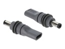 Delock Netzteil - USB-C (W) zu DC-Anschluss 5,5 mm x 2,1 mm (M)