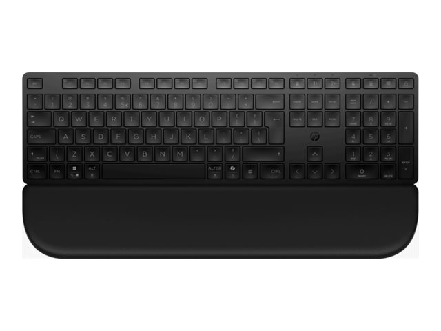 HP 585K - Tastatur - Dual-Modus, 3-Zonen-Layout, Multi-Gerät, flacher Tastenanschlag