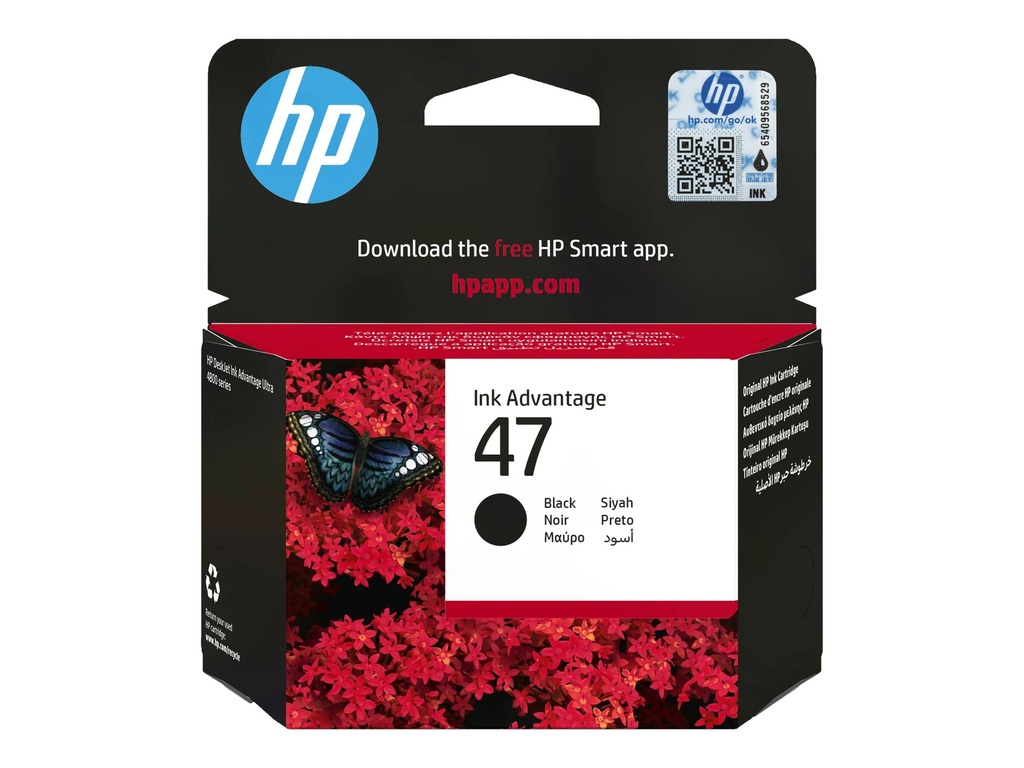 [6ZD21AE#LS1] HP 47 - 26 ml - Schwarz - original - Ink Advantage