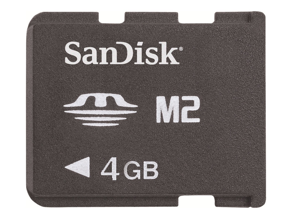 SanDisk Flash-Speicherkarte - 4 GB - Memory Stick Micro (M2)