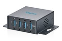 DIGITUS USB 3.2 Gen 1 Compact Industrial Hub, 4-Port