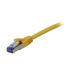 Synergy 21 Kabel Patch-RJ45 S-STP(S/FTP) 500Mhz 2.0m CAT6A*gelb* Synergy21 AWG27 - geflecht/Adernpaarefolien-geschirmt - Halogenfrei