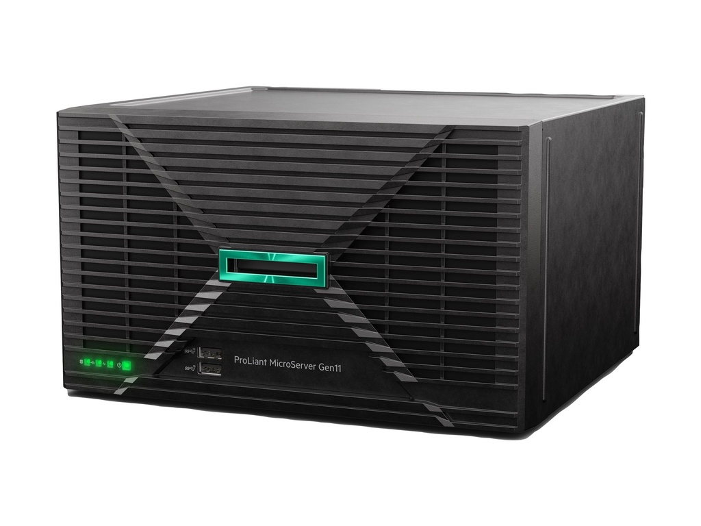 HPE ProLiant MicroServer Gen11 - Server - Ultra-Micro-Tower - 1-Weg - 1 x Xeon 6325P / 3.5 GHz - RAM 32 GB - SATA - nicht Hot-Swap-fähig 8.9 cm (3.5")