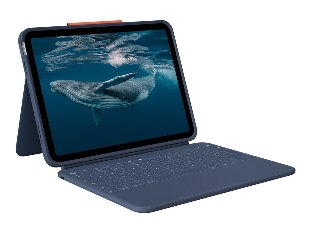 [920-014176] Logitech Rugged Combo 4c - Tastatur und Foliohülle