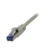 Synergy 21 Kabel Patch-RJ45 S-STP(S/FTP) 500Mhz 2.0m CAT6A*grau* Synergy21 AWG27 - geflecht/Adernpaarefolien-geschirmt - Halogenfrei