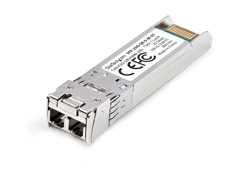 [SFP-25G-SR-S-M-ST] StarTech.com MSA-Compliant SFP-25G-SR-S SFP28 Module, 25Gbps Multimode Fiber (MMF)