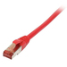 Synergy 21 Patchkabel RJ45, CAT6 250Mhz, 1,0m rot, S-STP(S/FTP), TPE/LSZH(Superflex) - Kabel - Netzwerk