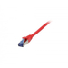 Synergy 21 Patchkabel RJ45, CAT6A 500Mhz, 3m, rot, S-STP(S/FTP), TPE/LSZH(Superflex), AWG26, - Kabel - Netzwerk