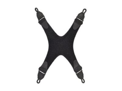 Zebra Tragriemen (Handgelenk) - groß - 22.5 cm