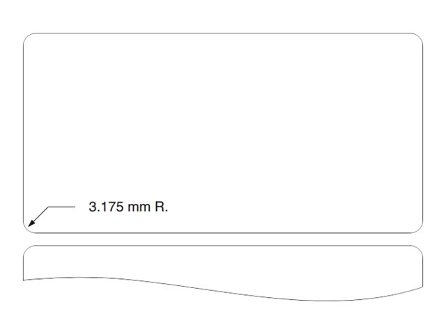 Zebra Z-Perform 1000T Removable - Papier - 101.6 x 50.8 mm 1370 Etikett(en) (1 Rolle(n)