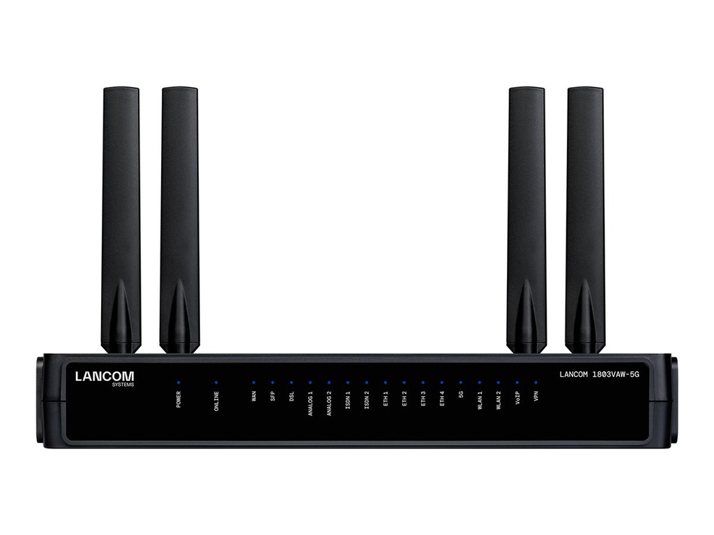 Lancom 1803VAW-5G - SD-WAN-Gateway - mit VDSL, 5G und Wi-Fi 6