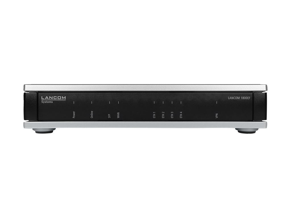 Lancom 1800EF - Router 4-Port-Switch - 1GbE - für LANCOM SFP-AON-1