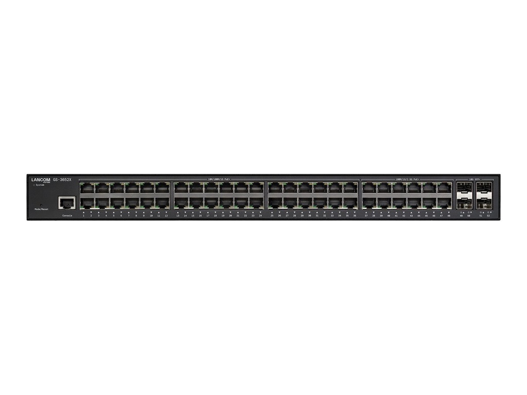 Lancom GS-3652X - Switch - L3 - managed - 36 x 10/100/1000 + 12 x 100/1000/2.5G + 4 x 10 Gigabit SFP+