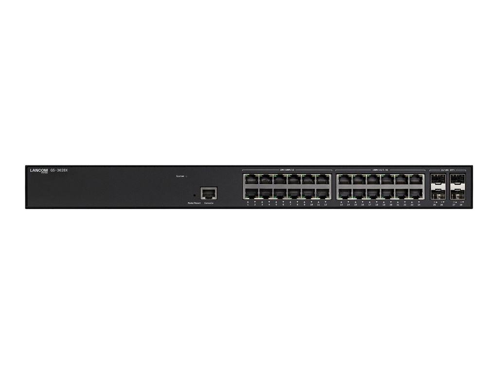 Lancom GS-3628X - Switch - L3 - managed - 12 x 100/1000/2.5G + 12 x 10/100/1000 + 4 x SFP+