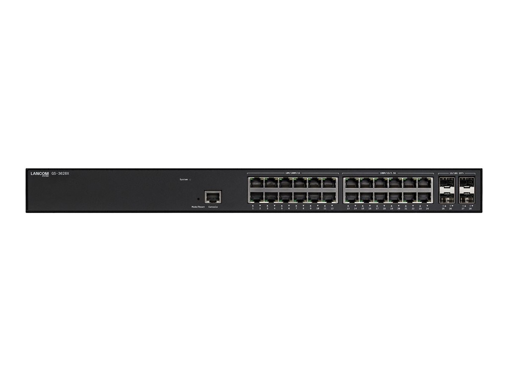 Lancom GS-3628X - Switch - L3 - managed - 12 x 100/1000/2.5G + 12 x 10/100/1000 + 4 x SFP+