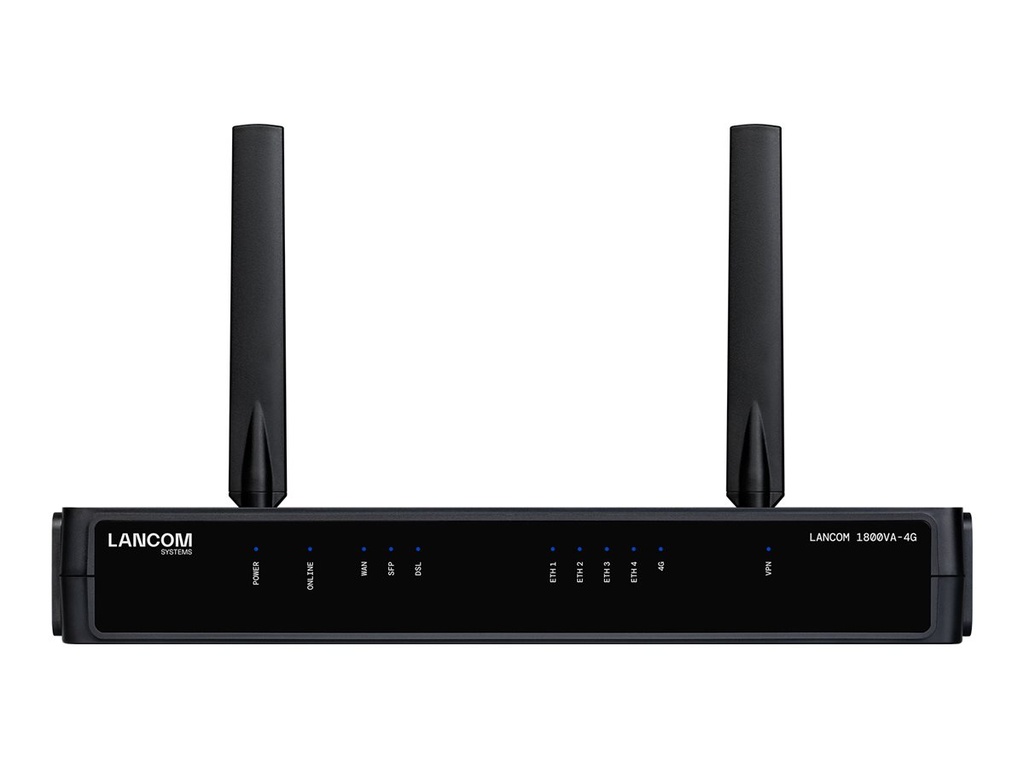 Lancom 1800VA-4G - Router - VDSL 4-Port-Switch