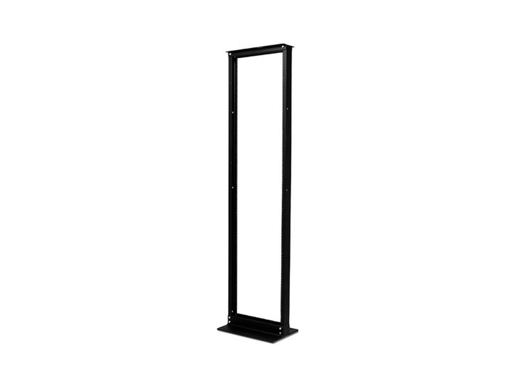 APC NetShelter 2 Post Open Frame Rack - Schrank - Schwarz - 45U - 48.3 cm (19")
