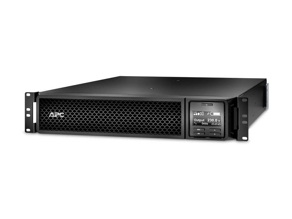 APC Smart-UPS SRT 3000VA RM - USV (Rack - einbaufähig) - Wechselstrom 208/240 V - 2700 watt - 3000 VA - 1-phasig - USB - Ausgangsanschlüsse: 10 - 2U - 48.3 cm (19")