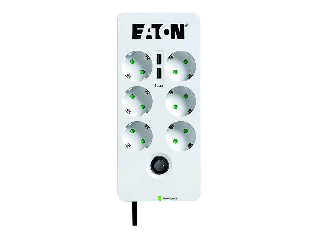 [PB6TUD] Eaton Protection Box 6 USB Tel@ Din - Überspannungsschutz
