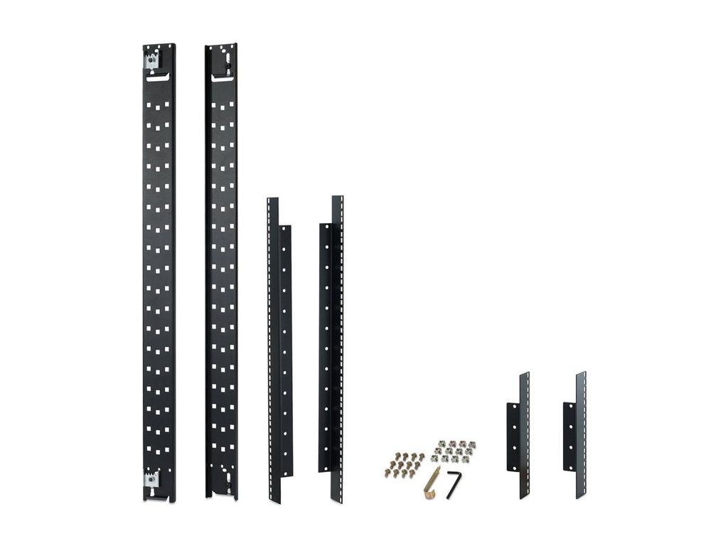 APC Rack-Schienen-Kit - Schwarz - 42HE - für