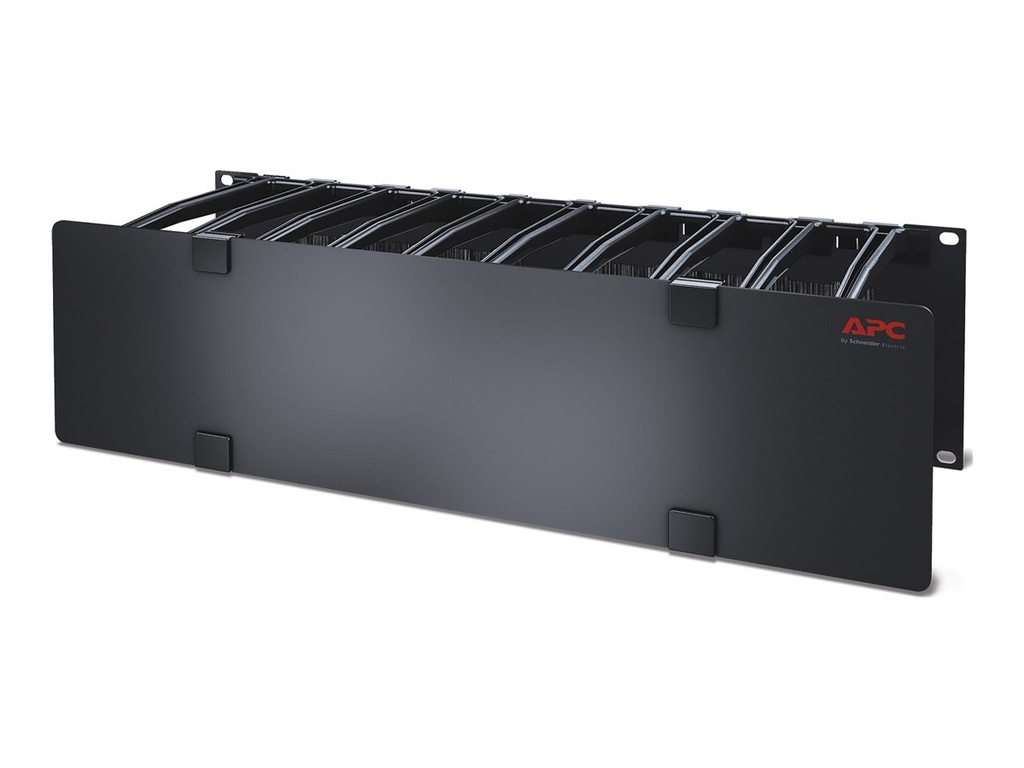 APC Cable Management - Rack-Kabelführungsplatte mit Abdeckung