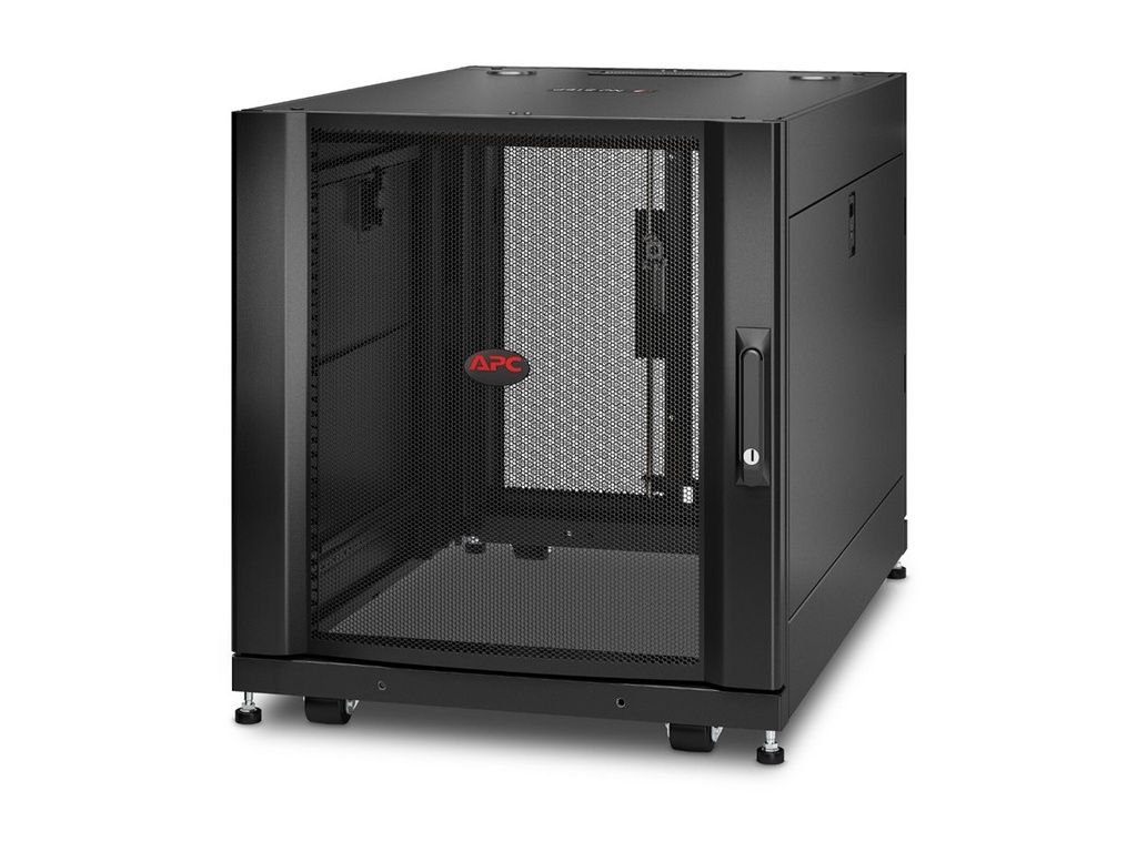 APC NetShelter SX - Schrank Netzwerkschrank - Schwarz - 12U - 48.3 cm (19")