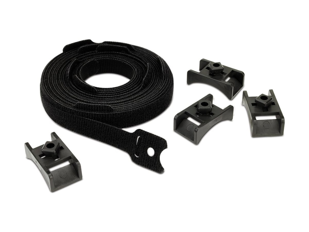 APC Kabelschleife für Kabel-Organizer - Schwarz - TAA-konform (Packung mit 10)
