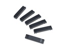 APC Kabelhalteschiene - Schwarz - TAA-konform (Packung mit 6)