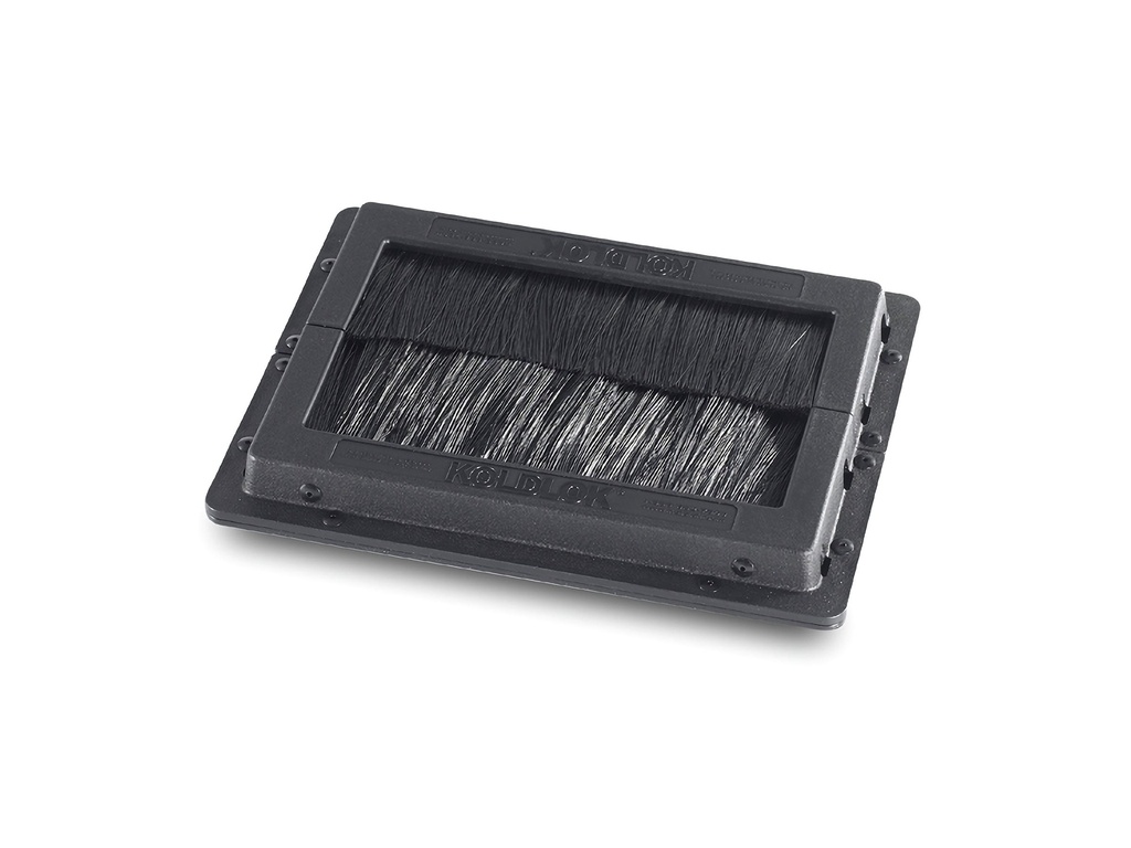 APC KoldLok Raised Floor Grommet Surface-Mount - Kabeleingangsbürste - TAA-konform (Packung mit 10)