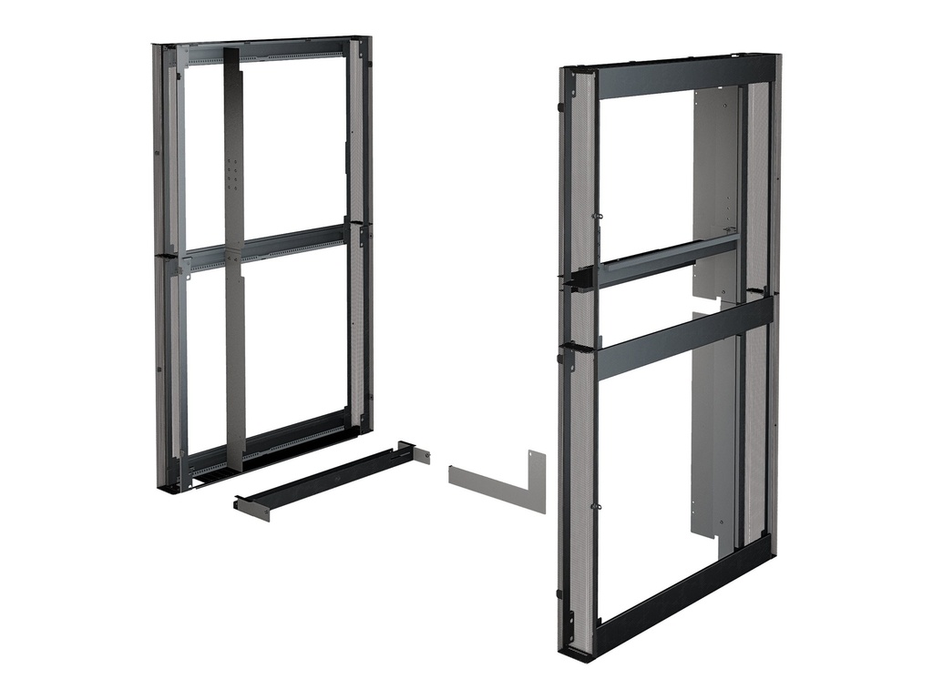 APC Rack-Luftkanal-Kit - Schwarz - 48U - für