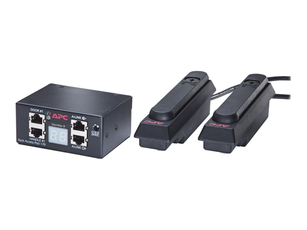 APC NetBotz Rack Access Pod 170 - Rack-Sperrkit - Schwarz