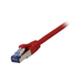 Synergy 21 Patchkabel RJ45, CAT6A 500Mhz, 1,5m, rot, S-STP(S/FTP), Komponent getestet(GHMT certified), AWG26, - Kabel - Netzwerk