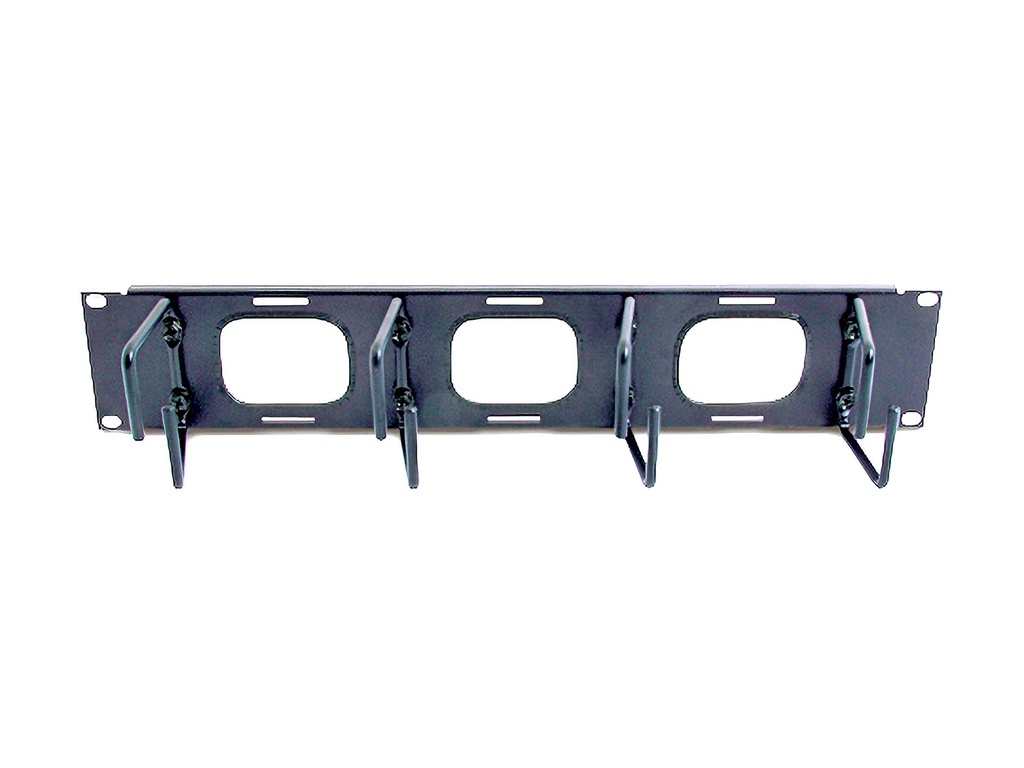 APC Kabel - Organizer - Schwarz - 2U - für