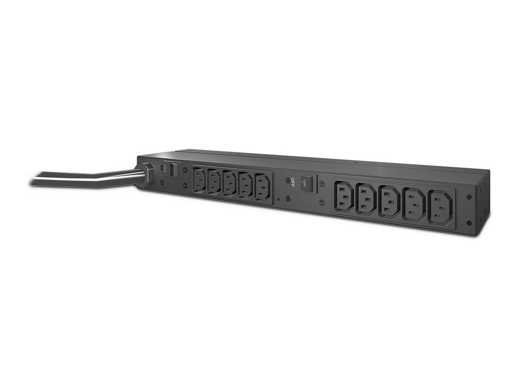 APC Basic Rack PDU - Steckdosenleiste (Rack - einbaufähig) - Wechselstrom 200/208/230 V - Eingabe, Eingang NEMA L6-30 - Ausgangsanschlüsse: 12 (power IEC 60320 C13)