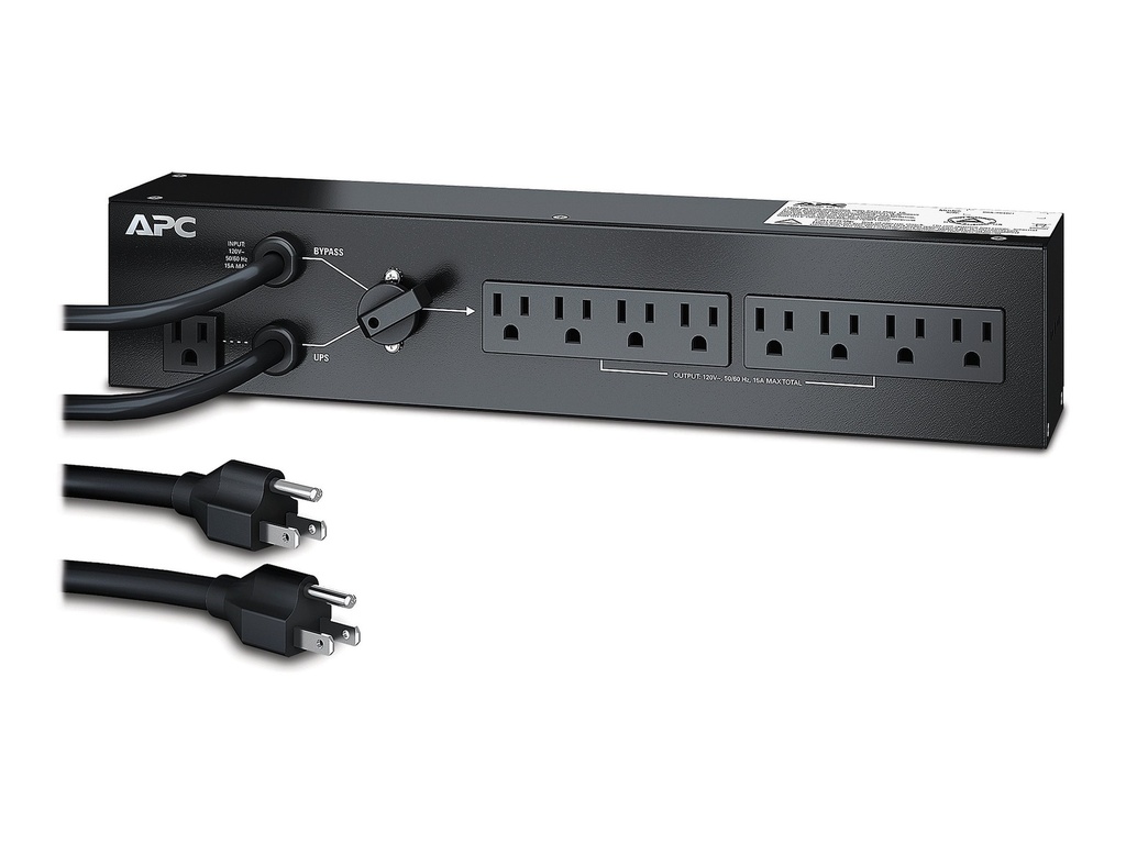 APC Service Bypass Panel - Stromverteilungseinheit (Rack - einbaufähig)