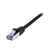 Synergy 21 Patchkabel RJ45, CAT6A 500Mhz, 2m, schwarz, S-STP(S/FTP), Komponent getestet(GHMT certified), AWG26, - Kabel - Netzwerk