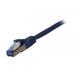 Synergy 21 Patchkabel RJ45, CAT6A 500Mhz, 2m, blau, S-STP(S/FTP), Komponent getestet(GHMT certified), AWG26, - Kabel - Netzwerk