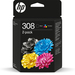 HP 308 - 2er-Pack - Schwarz, Cyan, Magenta, Gelb