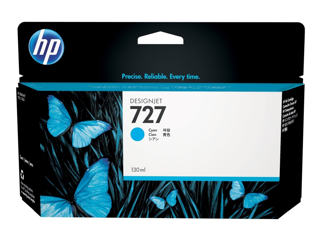 HP DesignJet 727 - Tintenpatrone Original - Cyan - 130 ml