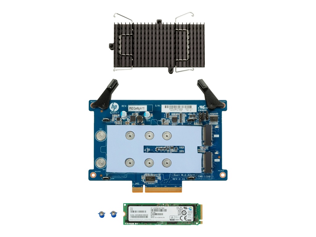 HP Z Turbo Drive - SSD - verschlüsselt - 1 TB - intern - Self-Encrypting Drive (SED)